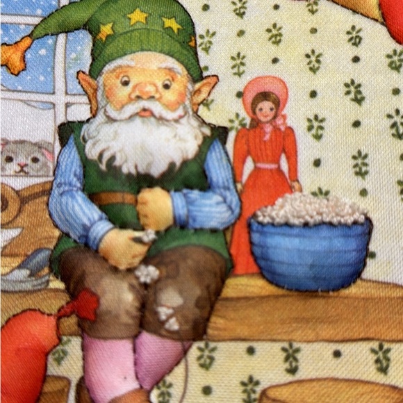 Quilted advent calendar handmade embroidery - Picture 8 of 10